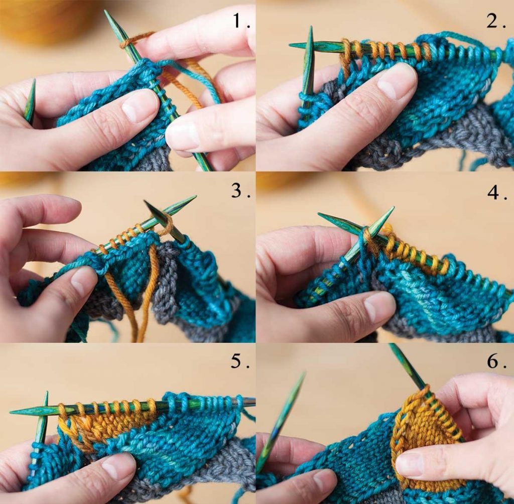 Knitting process