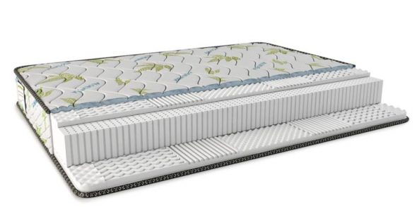 Combined latex mattress