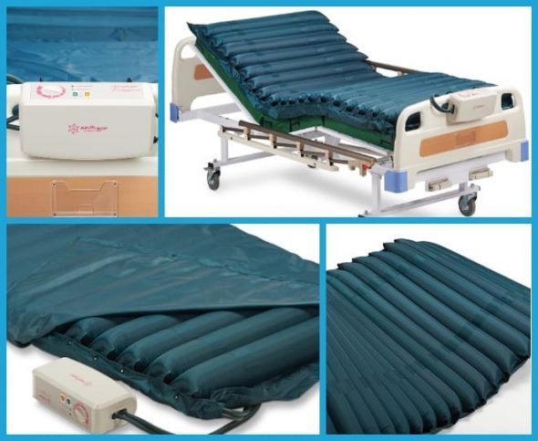 Anti-decubitus mattress fits on top