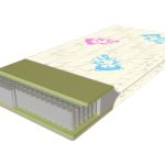 Mattress for younger students with independent springs