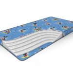 Mattress for the child from several layers of latex