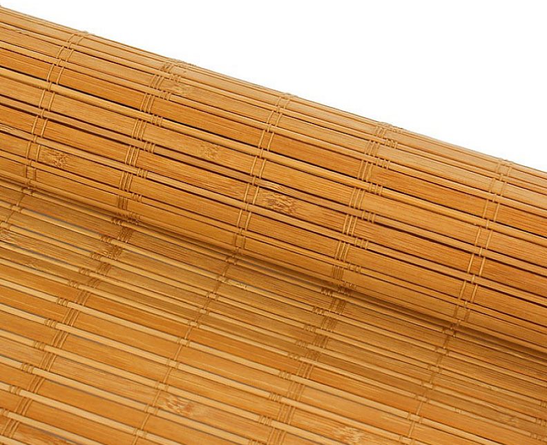 Haddelenmiş perde Kabuki'den bambu