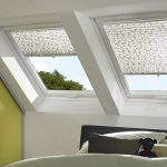 Skylights with roller blinds