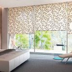 Bedroom design with panoramic window