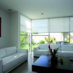 Design of the panoramic window roller blinds