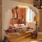Marokko-tyylinen makuuhuone
