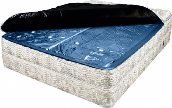 The stiffness of the water mattress, depending on the weight of the sleeper