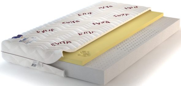 Latex mattresses adapt to sleeping person