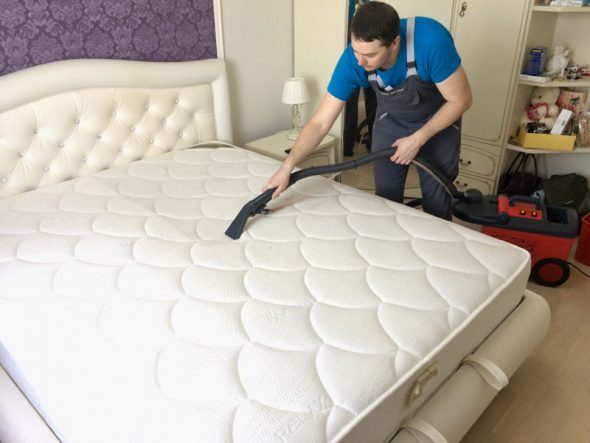 Dry cleaning mattress