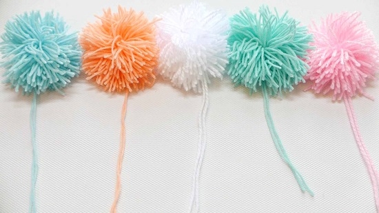 Making the required number of pompons