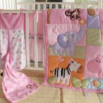 Baby blanket Pink Zoo