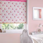 Decorating the window in the nursery for girls