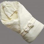 Kış bebeği için kürk güzel battaniye