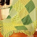 Zelena prekrivač za patchwork