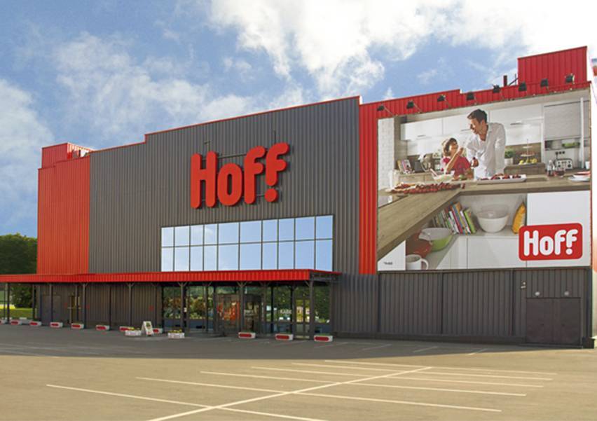 Velké bydlení hypermarket Hoff