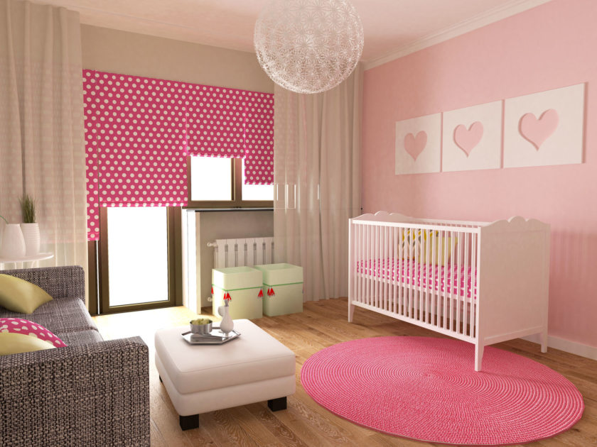 Children's room design for a newborn
