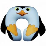 Antistresni jastuk u obliku pingvina u obliku potkove