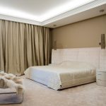 Interior bedroom sa estilo ng minimalist