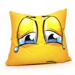 Sad anthrast pillow for hard days