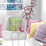 Beautiful decorative pillows for the English interior
