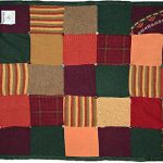 Цветно одеяло от стари плетени неща