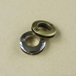 Two eyelets with screw fastening
