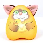 Cute anti-stress pillow helps to relax and distract