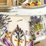 Tatlı Provence masa örtüsü