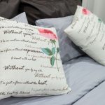 Lovely romantic pillows for decor