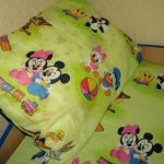 Pillowcase and Mickey Mouse Sheet