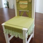 Unusual chair cover with backrest