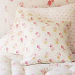 Delicate pillows with a small pattern in the style of Provence