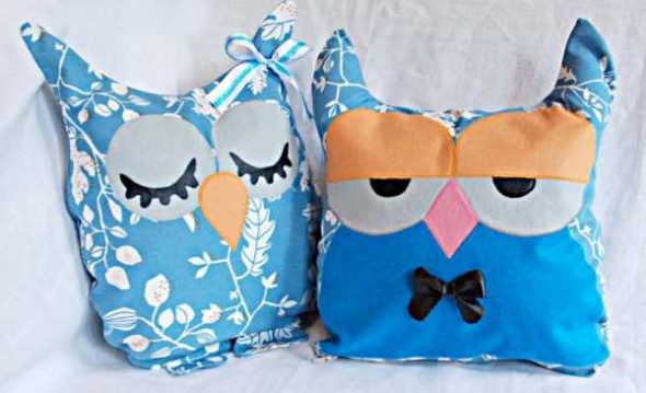 Antistress toys in the form of owls