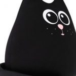 Poduszka antystresowa Czarny kot