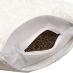 Baby pillow with filler - buckwheat husk