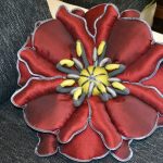 Handmade Cushion-Poppy
