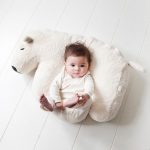Bear cushion is not only functional, but also beautiful