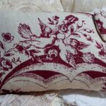 Provence style pillow pillow