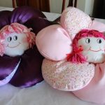 Jastuci djevojke za dječji dekor