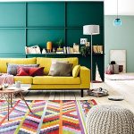 Multi-colored cushions - as a bright accent in the interior