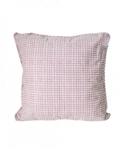 Checked pillow