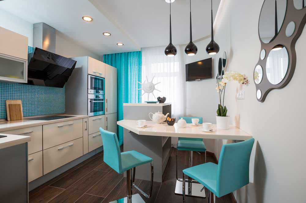 Turquoise Kitchen Chairs