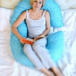 Bekväma kudde av sintepukha för gravida kvinnor