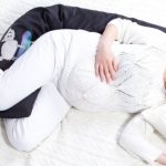 Velor pillow for pregnant women