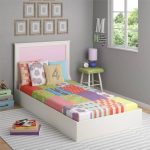 Children's springless mattress on a teenage bed