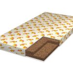Coconut mattress na may mga duck