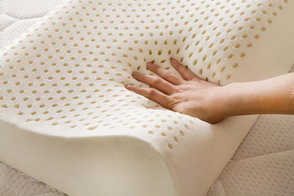 Latex orthopedic pillows