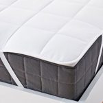Mattress pad quilted on cotton Comfort Night elastic in the corners