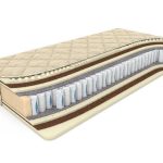Paradise Massage DS - orthopedic mattress of medium hardness, which is based on an independent spring block DS