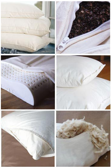 Types of pillow fillers